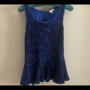 Meadow Rue Anthropologie peplum